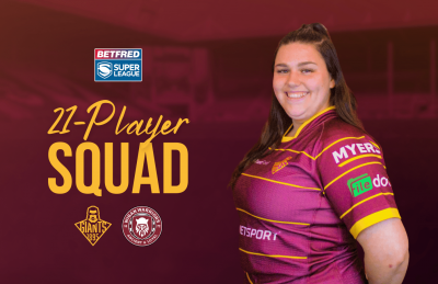 21-Player Squad named to host Wigan Women