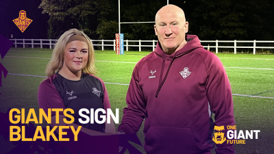 GIANTS CAPTURE BLAKEY FROM RHINOS