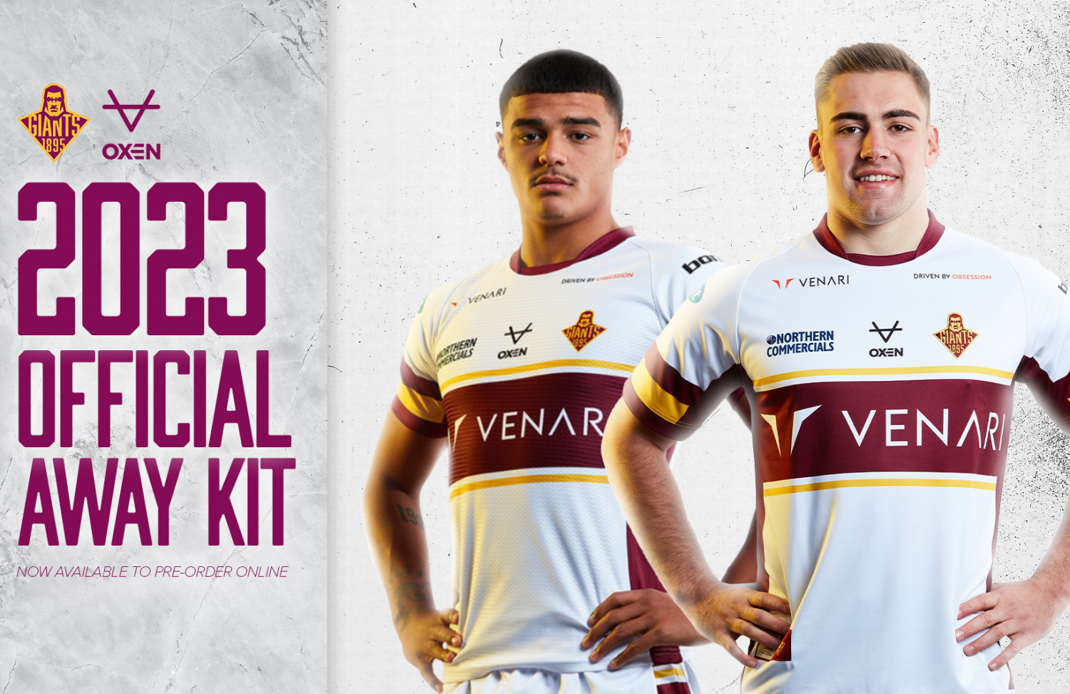 Giants launch 2023 Away Shirt!