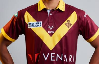 Huddersfield Giants 2023 Kit Partners