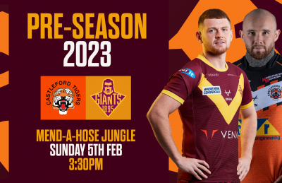 Giants to face Tigers in pre-season!