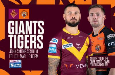 CASTLEFORD TICKETS ON SALE!