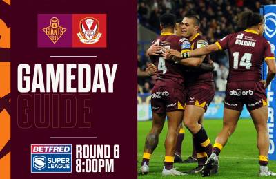 GAMEDAY GUIDE | ST HELENS