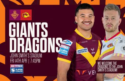 CATALANS DRAGONS HOME TICKETS ON SALE