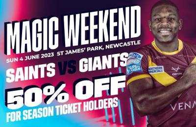 MAGIC WEEKEND | LESS THAN TWO WEEKS