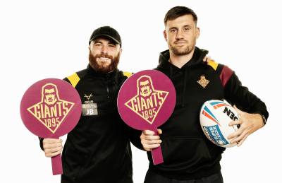 Huddersfield Giants support the HD8 Network 