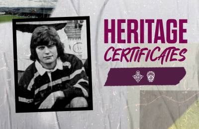 Heritage Certificates | Salford Red Devils (H)