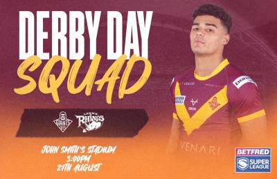 DERBY DAY SQUAD NAMED | HUDDERSFIELD VS LEEDS