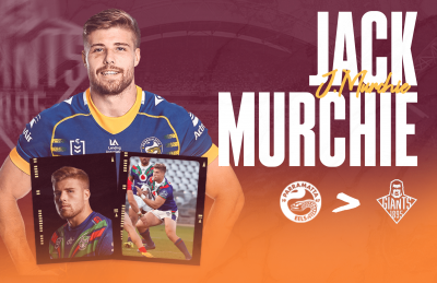 MURCHIE MAKES GIANTS HIS HOME FROM 2024