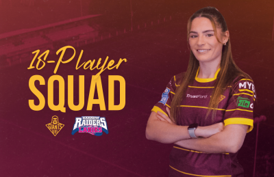 18-Player Squad confirmed for Women's pre-season challenge
