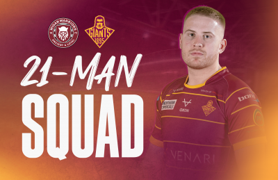 21-MAN SQUAD NAMED FOR WIGAN