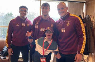 Huddersfield Giants support BOX4KIDS Initiative 