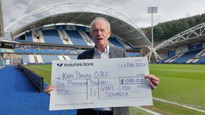 KEN DAVY WINS THE LOTTERY