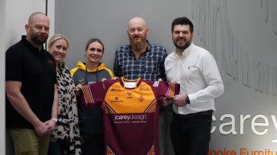J CAREY DESIGN JOIN AS WOMENS MAIN SPONSOR