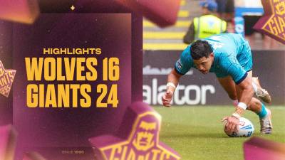 HIGHLIGHTS | WARRINGTON VS GIANTS