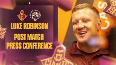 Post Match Press Conference | Luke Robinson | Castleford Tigers (A)