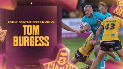 Post Match Interview: Tom Burgess