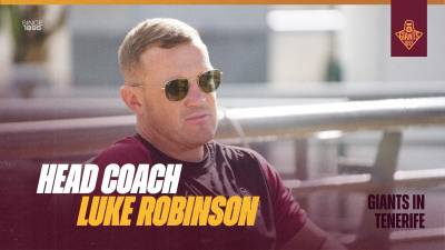 Giants in Tenerife: Luke Robinson