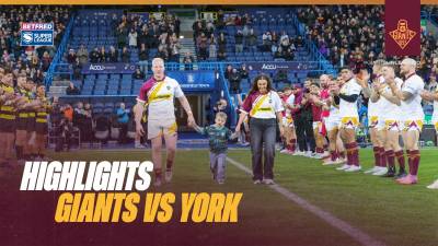 HIGHLIGHTS | HUDDERSFIELD GIANTS VS YORK KNIGHTS