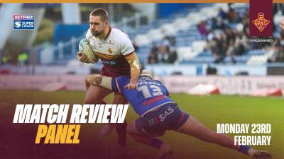 Match Review Panel - Monday 23rd February