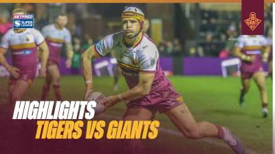 HIGHLIGHTS | CASTLEFORD TIGERS VS HUDDERSFIELD GIANTS | 2026