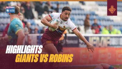 HIGHLIGHTS | HUDDERSFIELD GIANTS VS HULL KR | 2026