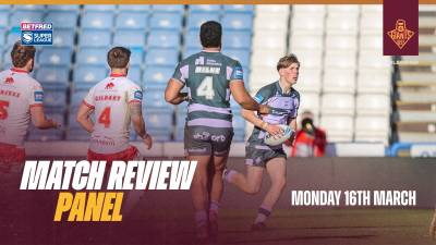 Match Review Panel - Monday 16th March