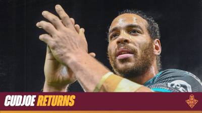CUDJOE RETURNS TILL THE END OF THE SEASON!