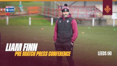 Liam Finn | Pre Match Press Conference | Leeds Rhinos (H)