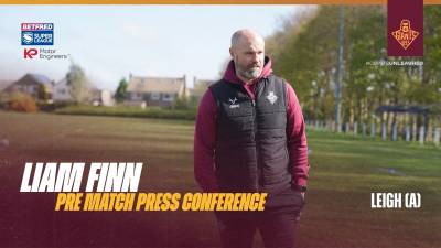 Liam Finn | Pre Match Press Conference | Leigh Leopards (A)