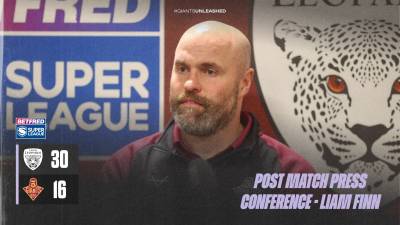 Liam Finn | Post Match Press Conference | Leigh Leopards