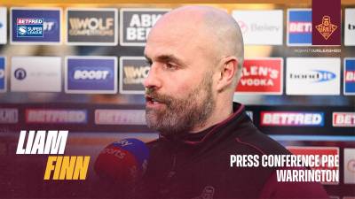 Liam Finn pre Warrington | Press Conference | 2026