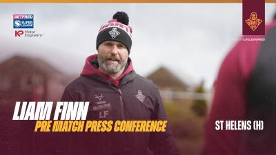 Liam Finn | Pre Match Press Conference | St Helens (H)