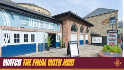 WATCH THE CHALLENGE CUP FINAL WITH JIM!