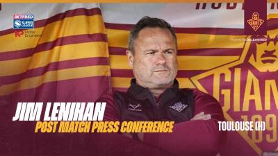 Jim Lenihan | Post Match Press Conference | Toulouse