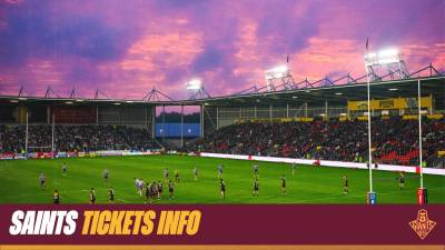 ST HELENS TICKETS ON SALE