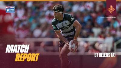 Defeat at Saints for the Giants - Match Report