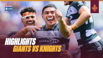 Highlights | Huddersfield Giants vs York Knights | Magic Weekend 2026
