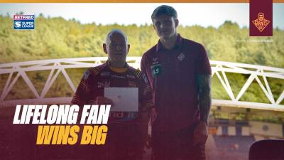 LIFELONG FAN WINS BIG