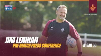 Jim Lenihan | Pre Match Press Conference | Wigan Warriors (H)