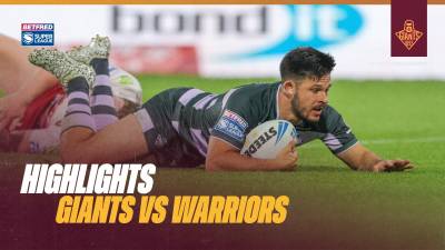 Highlights | Huddersfield Giants vs Wigan Warriors | 2026 SL