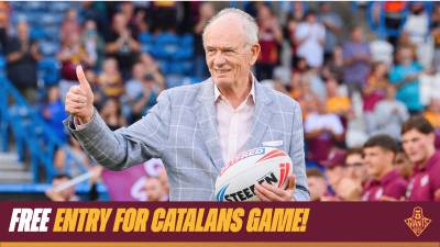 FREE ENTRY FOR GIANTS VS CATALANS