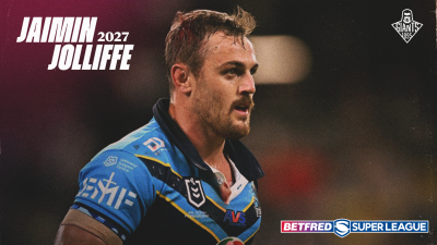 GIANTS MAKE FIRST STATEMENT SIGNING FOR 27