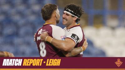 GIANTS DEMOLISH LEIGH IN IMPRESSIVE PERFORMANCE