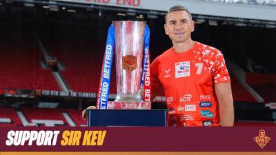SUPPORT SIR KEV AT THE ACCU STADIUM